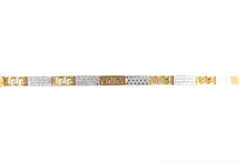 Charger l&#39;image dans la galerie, 10K Yellow Gold Bracelet for Women Solid (pavé)
