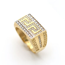 Charger l&#39;image dans la galerie, Men&#39;s Rings in Yellow 10K Gold (micro pavé)
