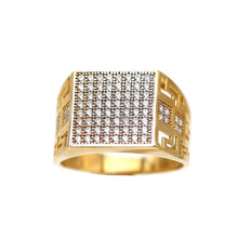 Charger l&#39;image dans la galerie, Men&#39;s Rings in Yellow 10K Gold (micro pavé)
