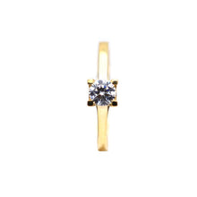 Load image into Gallery viewer, Women&#39;s Rings in Yellow 10K Gold Solitaire
