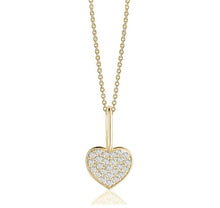 Charger l&#39;image dans la galerie, HEART PENDANT (0.20CTW) 14K Gold
