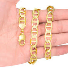 Load image into Gallery viewer, 10K Yellow Gold MARINER Chain 10.5mm
