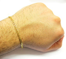 Load image into Gallery viewer, 10k Gold 3.5 mm Mariner Bracelet
