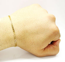 Load image into Gallery viewer, 10k Gold 3.0 mm Mariner Bracelet
