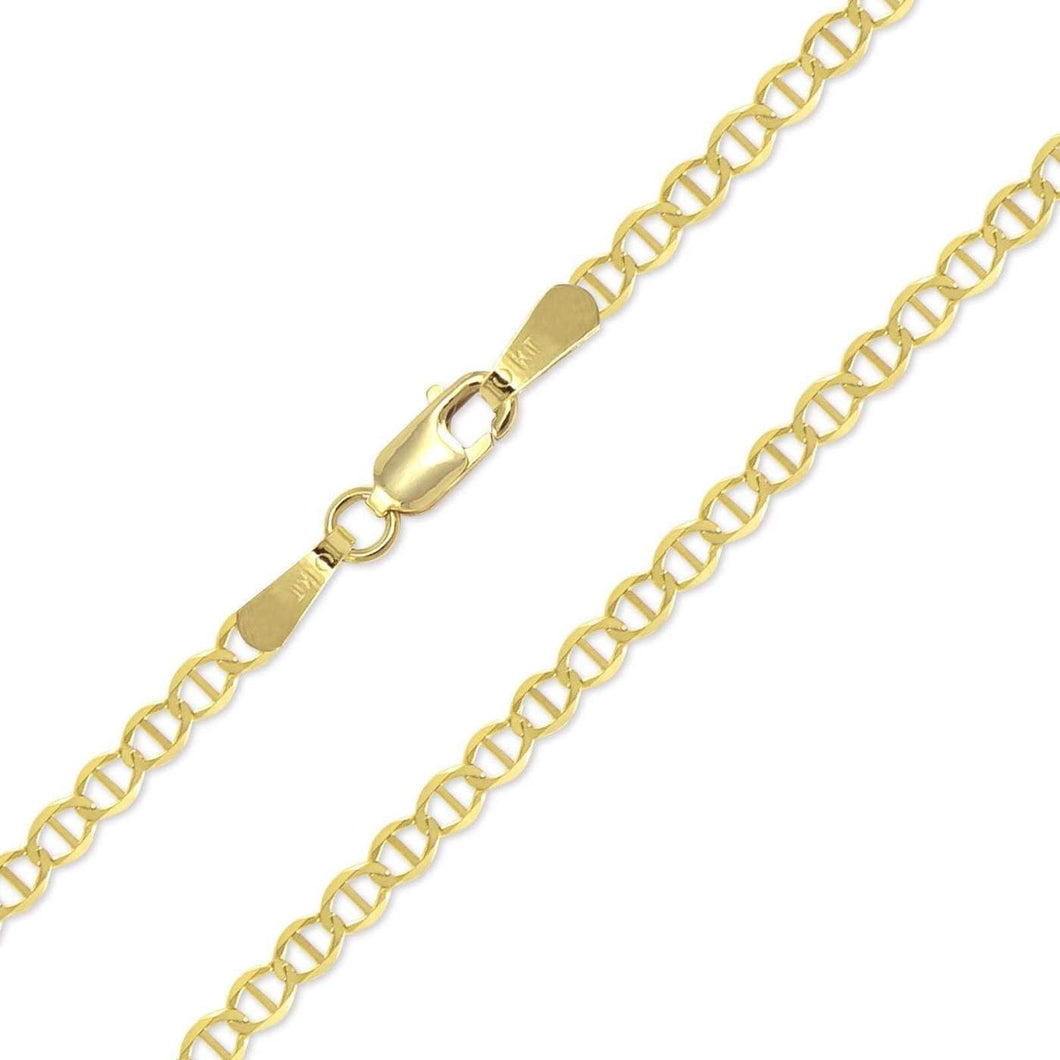 10K Yellow Gold MARINER Chain 3.0mm