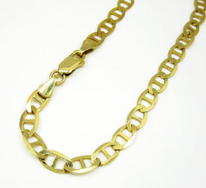 10K Gold 5.0 mm Mariner Bracelet