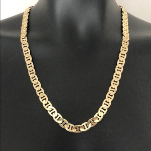 10K Yellow Gold MARINER Chain 9.0mm