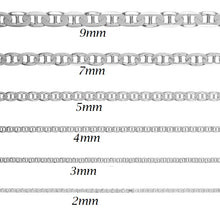 Load image into Gallery viewer, Sterling Silver 6 mm Mariner Bracelet
