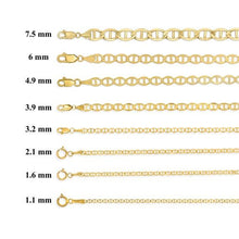 Charger l&#39;image dans la galerie, 10k Gold 6.0 mm Mariner Bracelet
