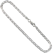 Load image into Gallery viewer, Sterling Silver 3 mm Mariner Chain
