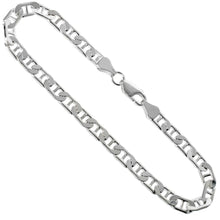 Load image into Gallery viewer, Sterling Silver 6 mm Mariner Chain
