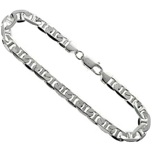 Load image into Gallery viewer, Sterling Silver 7 mm Mariner Chain
