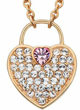 Charger l&#39;image dans la galerie, Stainless Steel  Pendant Made with Crystal from SWAROVSKI®-Crystal
