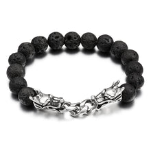 Load image into Gallery viewer, Fancy Stainless steel DRAGON HEADS Bracelet

