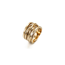 Load image into Gallery viewer, RING GOLD INTERTWINED STATEMENT

