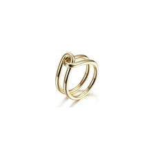 Load image into Gallery viewer, GOLD LOVE KNOT RING

