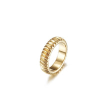 Load image into Gallery viewer, RIBBED STACKABLE RING
