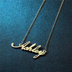 Personalized Name Necklace in 10K or 14K Gold