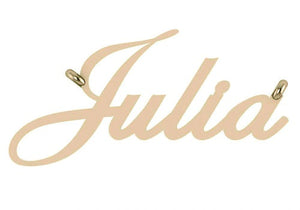 Personalized Name Necklace in 10K or 14K Gold