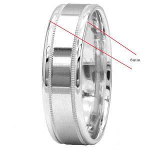 Gold wedding Bands Comfort-Fit