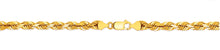 Load image into Gallery viewer, 10K Gold 1.5mm Diamond Cut Rope Bracelet
