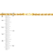 Load image into Gallery viewer, 10K Gold 2.5mm Diamond Cut Rope Bracelet
