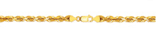 Load image into Gallery viewer, 10K Gold 4.0mm Diamond Cut Rope Bracelet
