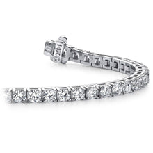 Charger l&#39;image dans la galerie, Diamond Tennis Bracelet In White Gold 4 PRONGS 2.00 CTW
