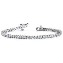 Charger l&#39;image dans la galerie, Diamond Bracelet Illusion  In White Gold (1.50 Ctw)

