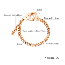 Charger l&#39;image dans la galerie, Fancy Stainless steel &quot;Love Cuff&quot; Bracelet
