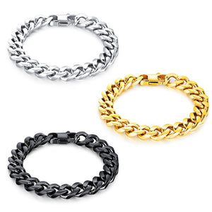 CUBAN LINK CHAIN BRACELET