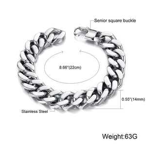 CUBAN LINK CHAIN BRACELET