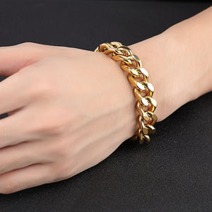 CUBAN LINK CHAIN BRACELET