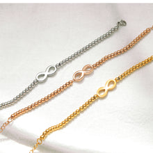 Charger l&#39;image dans la galerie, Fancy Stainless steel INFINITY Bracelet

