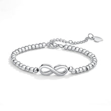 Charger l&#39;image dans la galerie, Fancy Stainless steel INFINITY Bracelet

