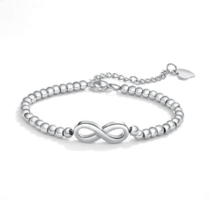 Fancy Stainless steel INFINITY Bracelet