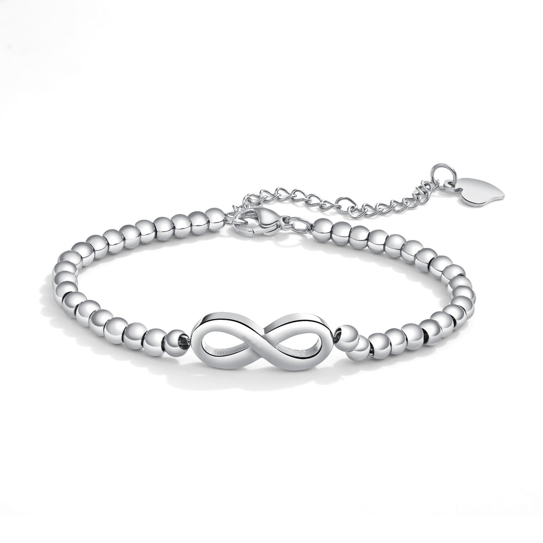 Fancy Stainless steel INFINITY Bracelet