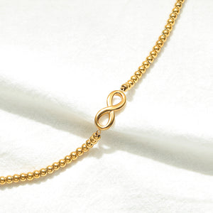 Fancy Stainless steel INFINITY Bracelet