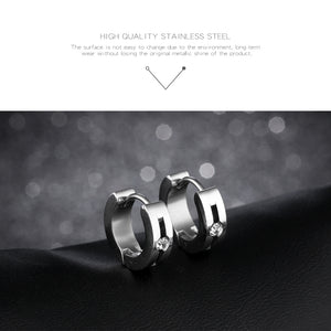 Fancy Stainless steel HUGGIES Earrings