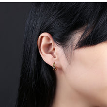 Load image into Gallery viewer, Fancy Stainless steel HUGGIES Earrings
