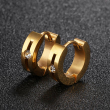 Load image into Gallery viewer, Fancy Stainless steel HUGGIES Earrings
