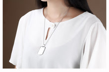 Load image into Gallery viewer, Fancy Stainless steel DOG TAG Necklace
