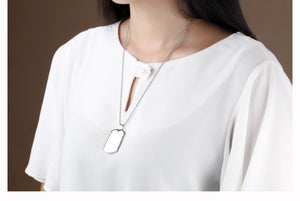 Fancy Stainless steel DOG TAG Necklace