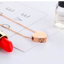 Load image into Gallery viewer, Stainless steel HEART Necklace
