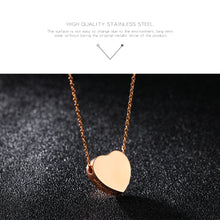 Load image into Gallery viewer, Stainless steel HEART Necklace
