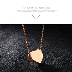 Stainless steel HEART Necklace