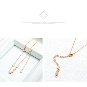 Fancy Stainless steel HEART Necklace