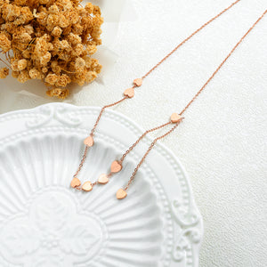 Fancy Stainless steel HEART Necklace