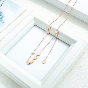 Fancy Stainless steel HEART Necklace