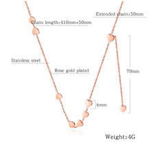 Load image into Gallery viewer, Fancy Stainless steel HEART Necklace
